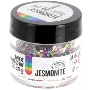 Glitter chips in a bottle - Jesmonite - Mix Rainbow x30g