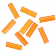 Preciosa Seed Beads, 6.5x2 mm tubes - Hyacinth, 20 g