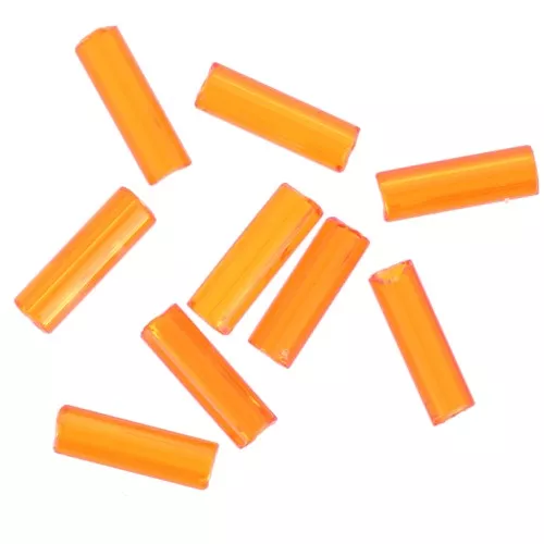 Preciosa Seed Beads, 6.5x2 mm tubes - Hyacinth, 20 g