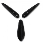 Czechmates Dagger 2 holes 5x16 mm Jet x50|raw }}