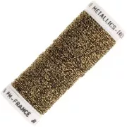 Metallic embroidery braided thread 16 Au ver à soie - Antique Gold 004 x10m
