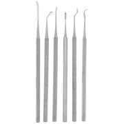 Stainless steel Set of 6 modelling accessories for polymer clay by Perles& Co x1