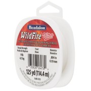 WildFire Ultra 0.10mm nylon bead weaving thread - White x114.4m|raw }}