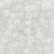 Preciosa Seed beads 11/0 2 mm - Opaque White x20g|raw }}