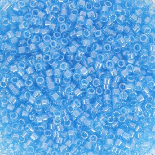 Miyuki Delica 11/0 DB1229 - Transparent Ocean Blue Luster x8g