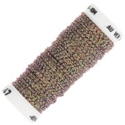 Metallic embroidery braided thread 16 Au ver à soie - Iridescent gold (447) x10m|raw }}