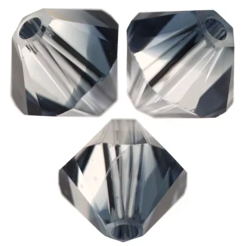 PureCrystal 5328 Crystal Bicones 6mm Montana x20
