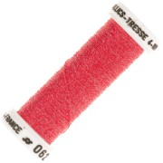 Metallic embroidery braided thread 4 Au ver à soie - Brick (062) x10m|raw }}