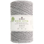 DMC 3mm recycled cotton cord spool - Eco Vita 4 - Pearl grey x 200m|raw }}
