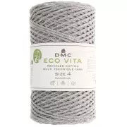 DMC 3mm recycled cotton cord spool - Eco Vita 4 - Pearl grey x 200m