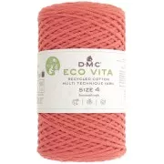 Light Coral - Bobine de cordon DMC 3 mm coton recyclé - Eco Vita 4 - Light corail x 200m Bobine de cordon DMC 3 mm coton recyclé - Eco Vita 4 - Light corail x 200m