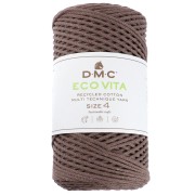 DMC 3mm recycled cotton cord spool - Eco Vita 4 - Chestnut x 200m