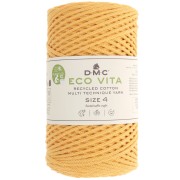 DMC 3mm recycled cotton cord spool - Eco Vita 4 - Saffron x 200m