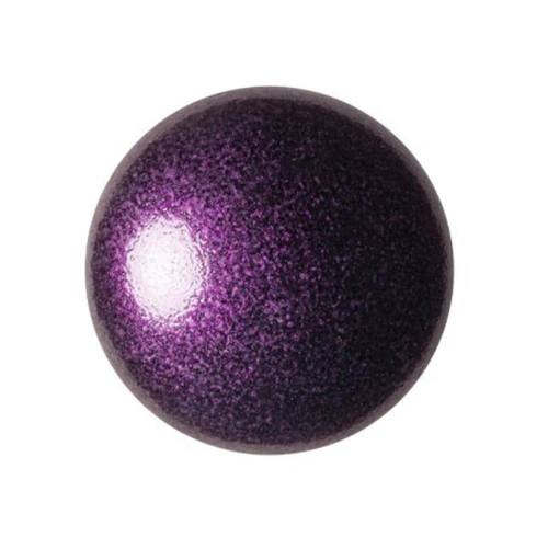 18mm Round glass cabochon by Puca® - Ultra Violet Metallic Mat x1