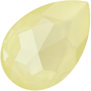 30x20mm PureCrystal 4327 Pear Fancy Stone - Soft Yellow Ignite x1