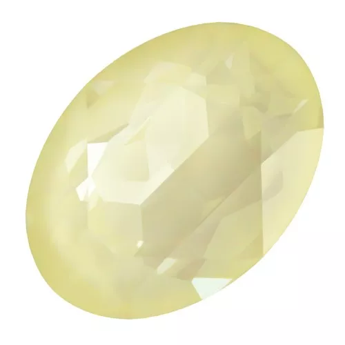 14x10mm Cabochon PureCrystal 4120 - Crystal Soft Yellow Ignite x1
