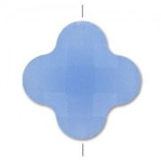 Faceted clover 20 mm Blue Opal x1|raw }}