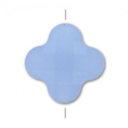 Faceted clover 12 mm Blue Opal x1|raw }}