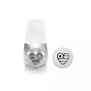 6mm ImpressArt Stamp - Heart Flag x1