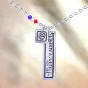 6mm ImpressArt Stamp - Heart Flag x1