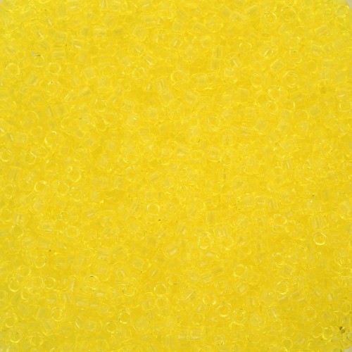 Toho Seed beads 15/0 TO15R12 - Transparent Lemon x8g