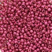 Toho seed beads 11/0 TO11RPF563 - PF Galvanized Orchid x8g