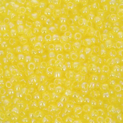 Toho seed beads 11/0 TO11R175 - Transparent Lemon Rainbow x8g