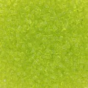 Toho seed beads 11/0 TO11R4 - Transparent Lime Green x8g