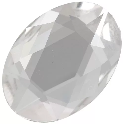 14x10mm PureCrystal 2603 Cabochon - Crystal x1