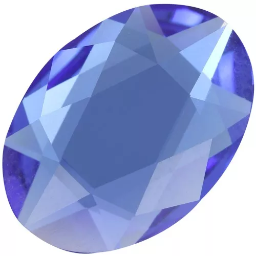 14x10mm PureCrystal 2603 Cabochon - Sapphire x1