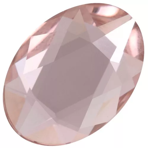 14x10mm PureCrystal 2603 Cabochon - Vintage Rose x1