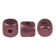 2.5x3mm Minos® by Puca® - Old Red Metallic Mat x5g|raw }}