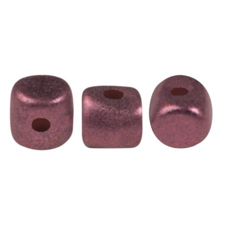 2.5x3mm Minos® by Puca® - Old Red Metallic Mat x5g