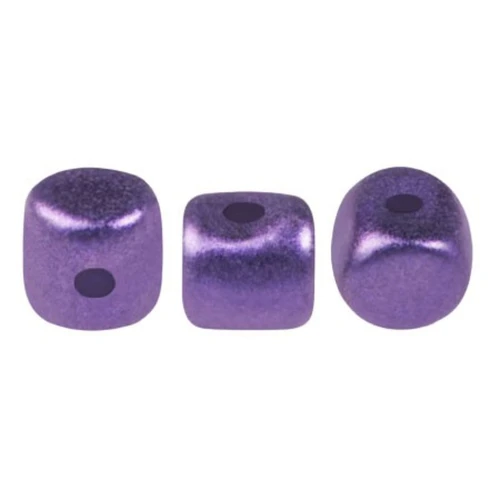2.5x3mm Minos® by Puca® - Dark Lilac Metallic Mat x5g
