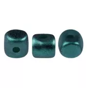 2.5x3mm Minos® by Puca® - Green Forest Metallic Mat x5g