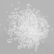 Glass bead shavings - for resin - Crystal x20g