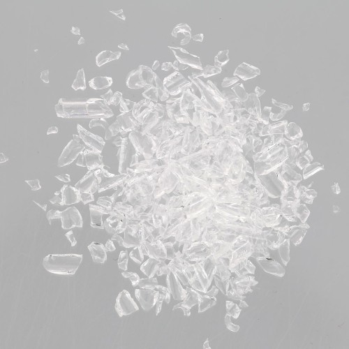 Glass bead shavings - for resin - Crystal x20g