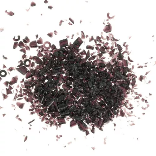 Glass bead shavings - for resin - Black x20g