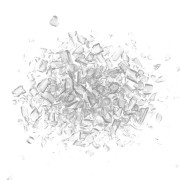 Glass bead shavings - for resin - Grey x20g|raw }}