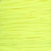 0.5mm braided nylon thread - Neon yellow x9m 
