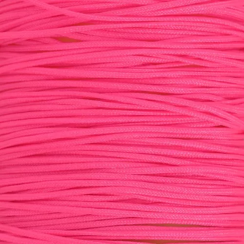 0.5mm braided nylon thread - Neon pink x9m