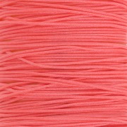 0.5mm braided nylon thread - Coral x9m 