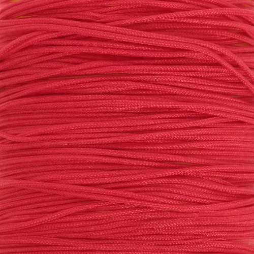 0.5mm braided nylon thread - Red x9m