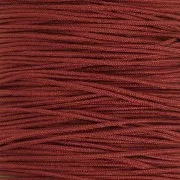 0.5mm braided nylon thread - Brown x9m