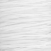 0.5mm braided nylon thread - White x9m