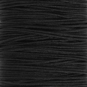 Braided Nylon Thread - Jade Thread 0.5 mm - Black x 9 m