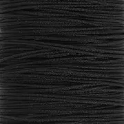 Braided Nylon Thread - Jade Thread 0.5 mm - Black x 9 m