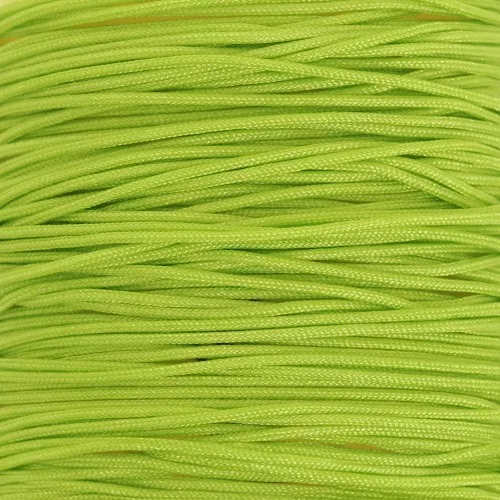 0.5mm braided nylon thread - Light green x9m