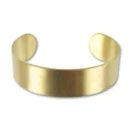 Raw brass bracelet base 19x150mm x1