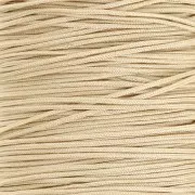 0.5mm braided nylon thread - Beige x9m 